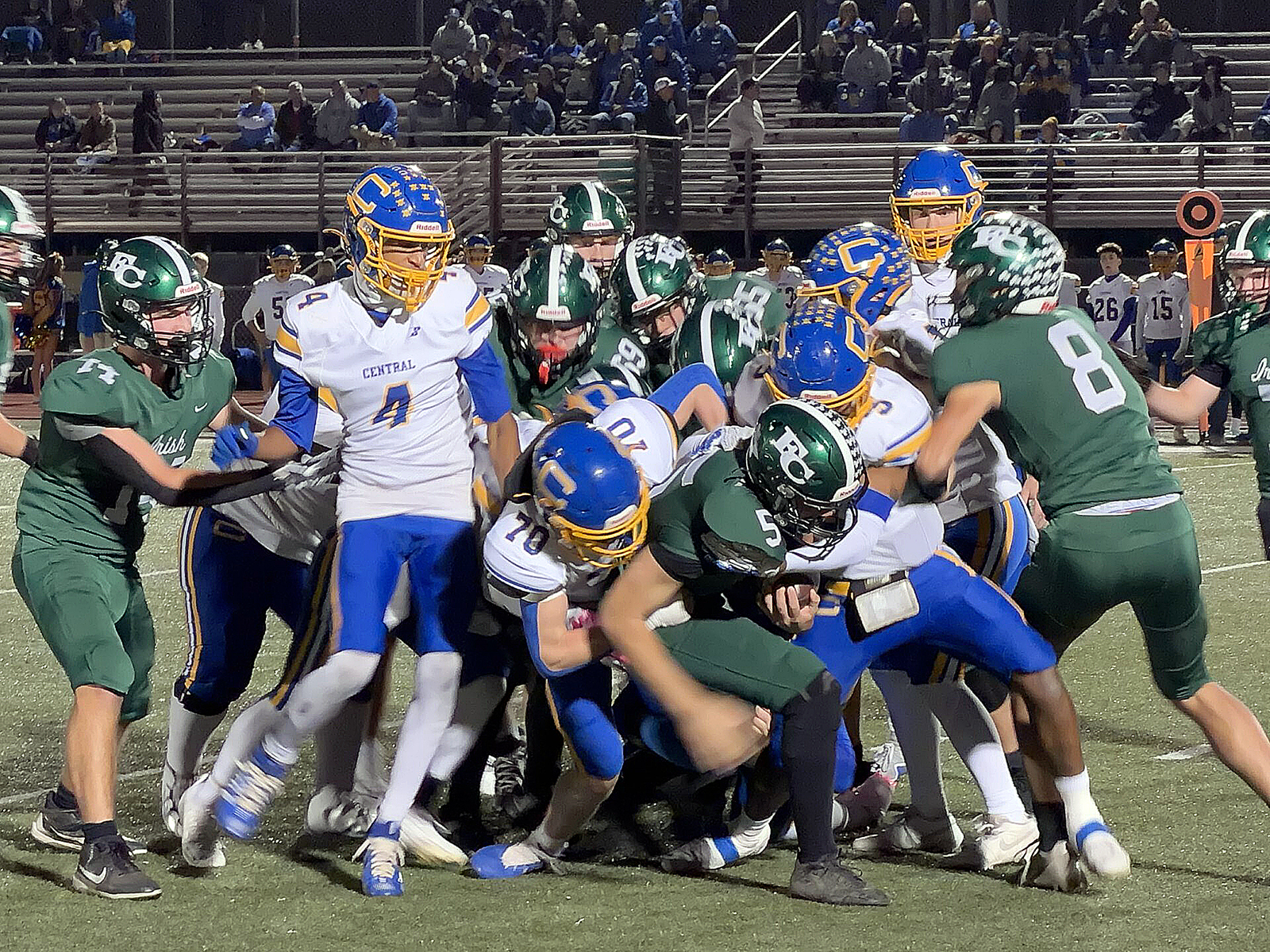 Crusaders blank Fisher Catholic to advance
